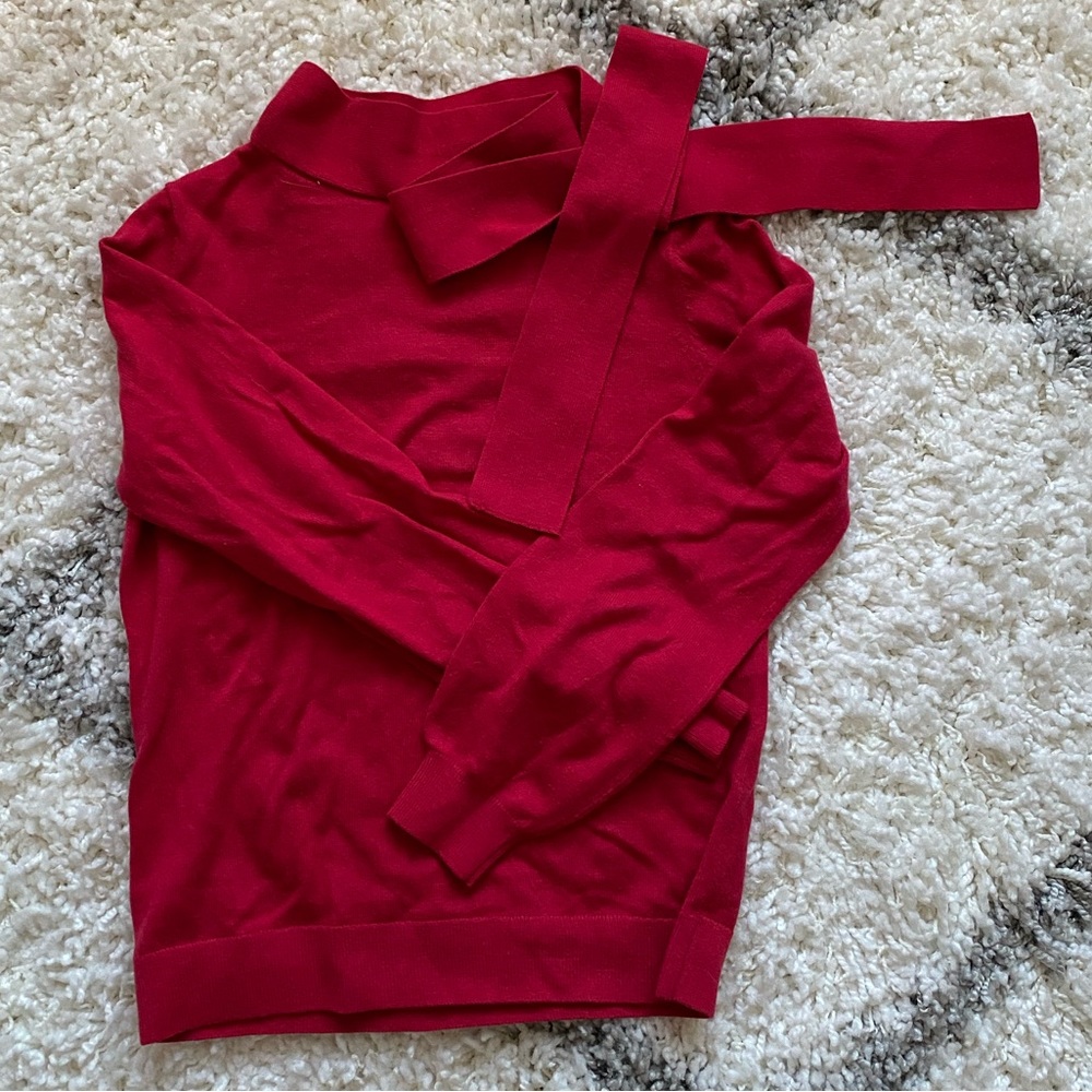Red sweater